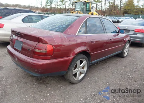 2001 Audi A4 2.8 z USA, uszkodzony, nr VIN WAUDH68D91A120571